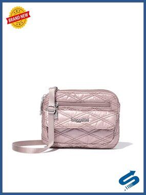 Baggallini Modern Everywhere Mini Crossbody Bag Nylon RFID Adjustable